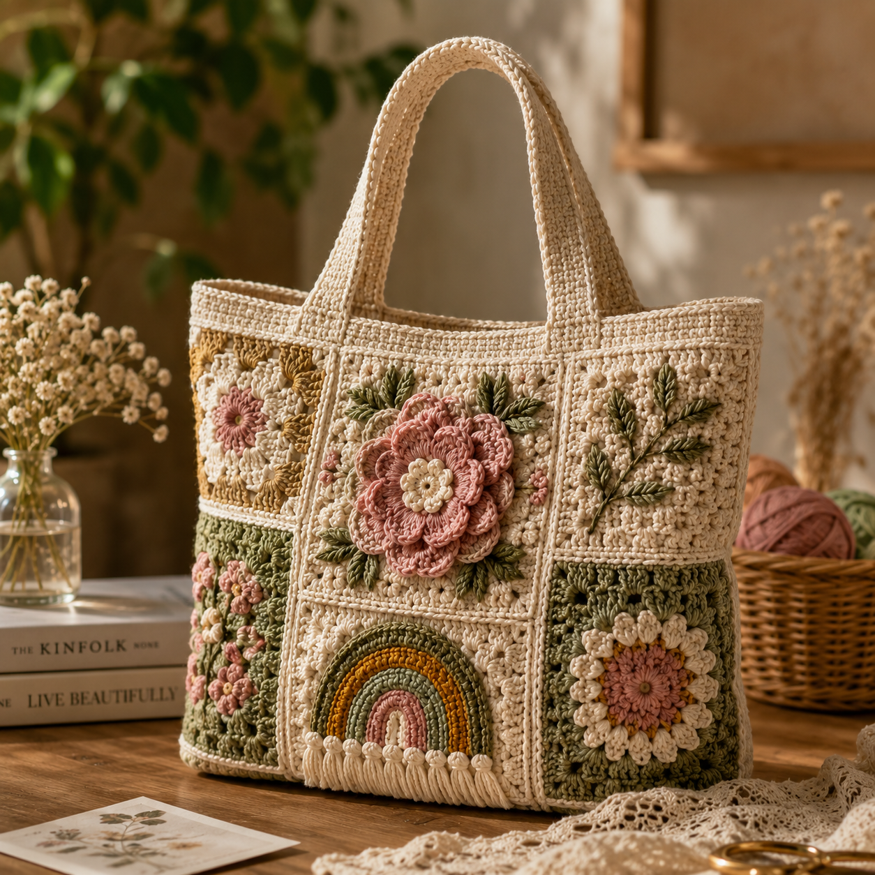 Wildflower tote